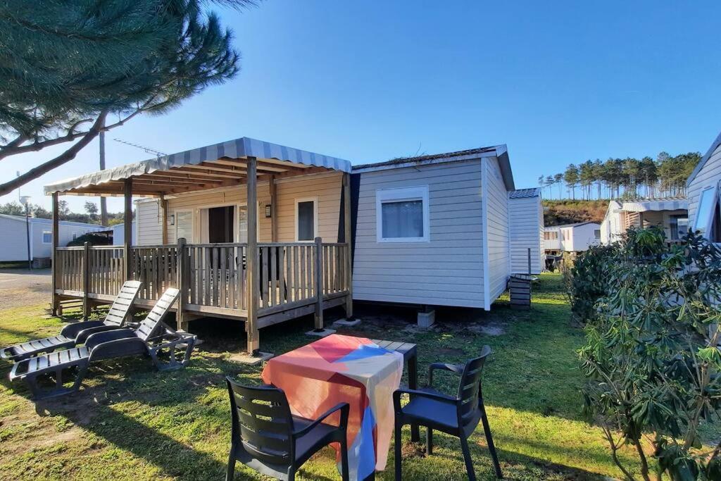 סן-ז'וליין-אן-בורן Mobil-Home Loic Camping Les Dunes De Contis מראה חיצוני תמונה