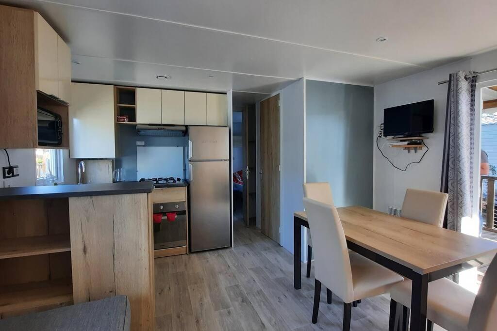 סן-ז'וליין-אן-בורן Mobil-Home Loic Camping Les Dunes De Contis מראה חיצוני תמונה